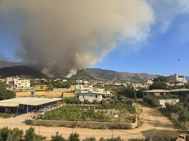 Hataydaki orman yangını 2nci gününde