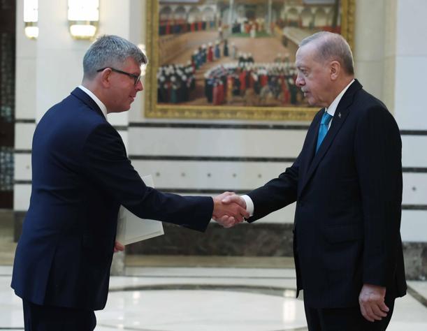 Cumhurbaşkanı Erdoğan, büyükelçilerin güven mektuplarını kabul etti