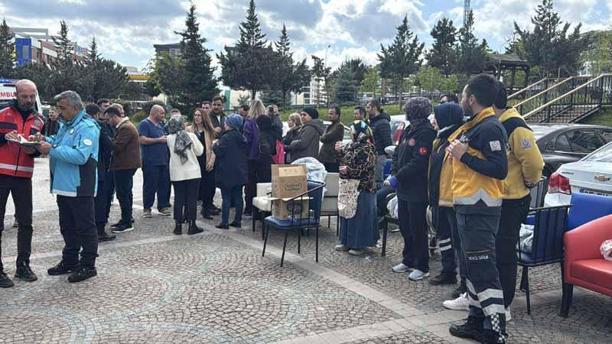 Samsun’da huzurevinde yangın; 85 kişi tahliye edildi