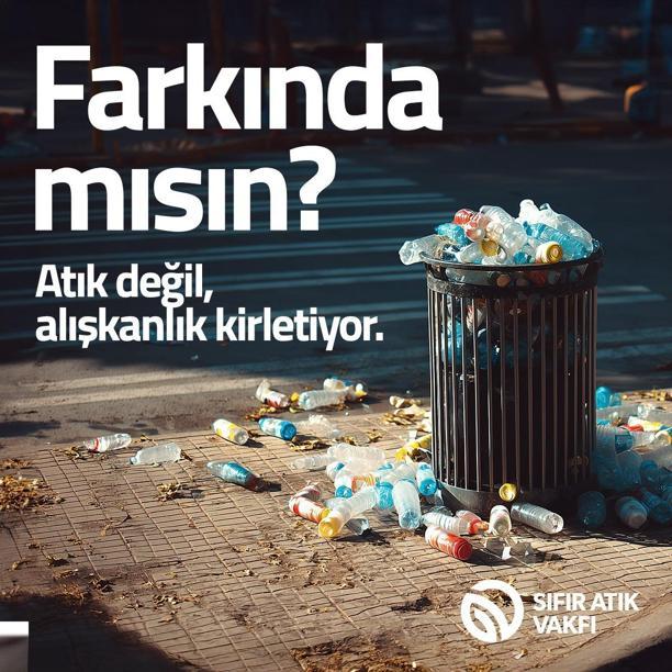 Atıkların zararlarına karşı Farkında mısın kampanyası