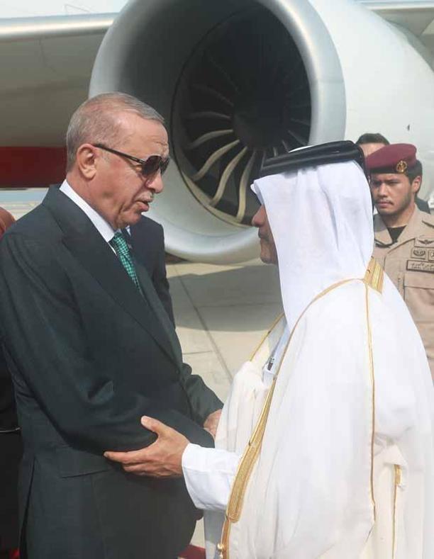 Cumhurbaşkanı Erdoğan, Katar’da