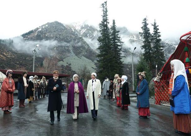 Emine Erdoğan Ala Arça Milli Parkını ziyaret etti