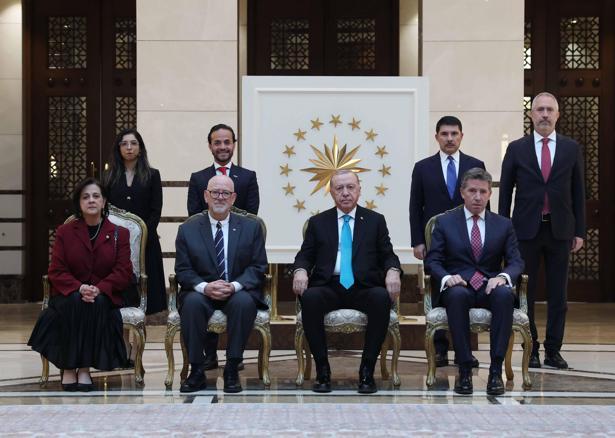 Cumhurbaşkanı Erdoğan, büyükelçilerin güven mektuplarını kabul etti