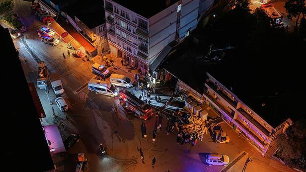 Samsun’da boya deposunda yangın