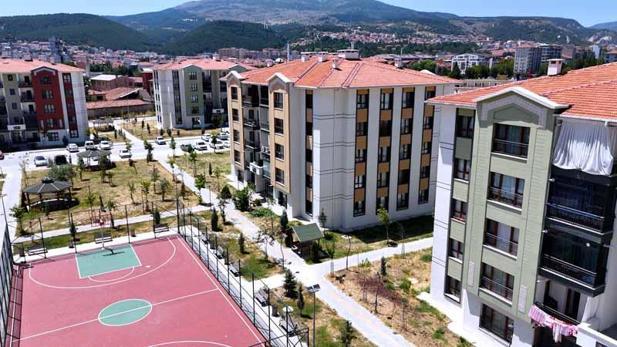 Bakan Kurum Kütahya’dan kentsel dönüşüm görüntüleri paylaştı