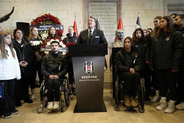 Beşiktaş Kulübü, Gazi Mustafa Kemal Atatürk’ü anma töreni düzenledi