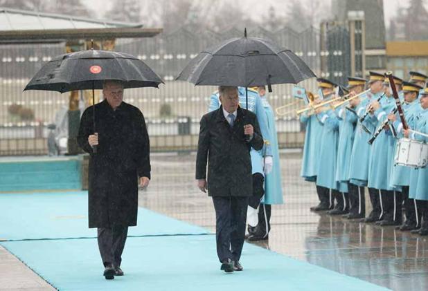 Cumhurbaşkanı Erdoğan, Finlandiya Cumhurbaşkanı ile bir araya geldi