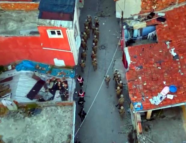 Tekirdağda torbacılara helikopter destekli operasyon; 16 tutuklama