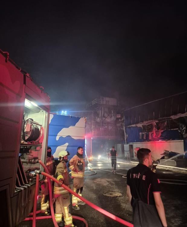 Eskişehir’de TEI yerleşkesinde yangın