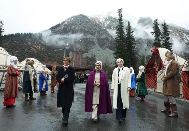 Emine Erdoğan Ala Arça Milli Parkını ziyaret etti