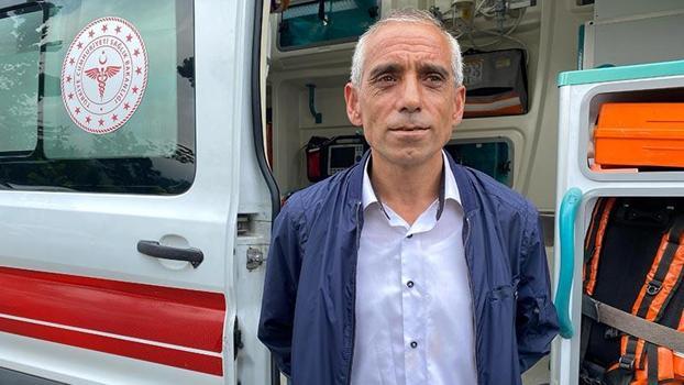 Rizede baldan zehirlenen arıcı, sağlık ekiplerinin müdahalesiyle kurtarıldı