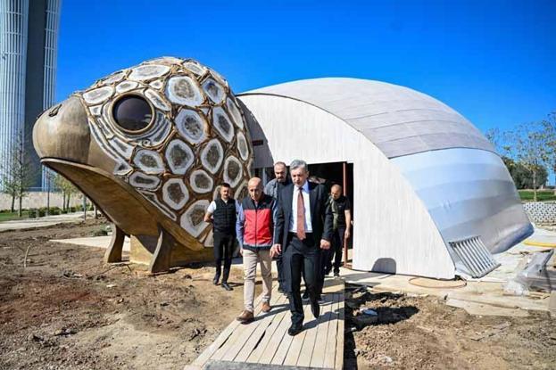 COP31in maskotu caretta caretta için pavilyon tasarlandı