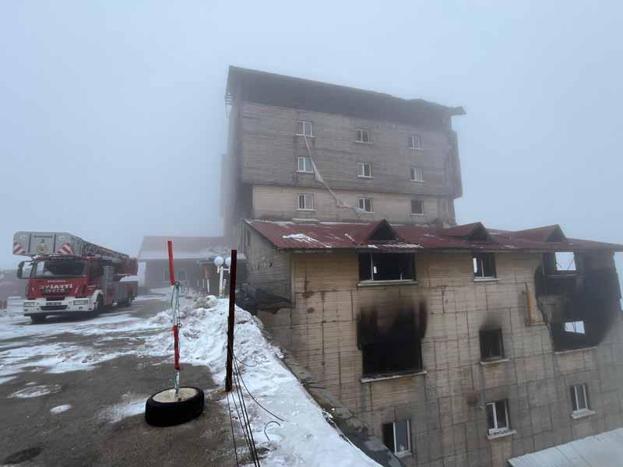 Kartalkaya’da 76 kişinin hayatını kaybettiği otelde AFAD arama yapacak