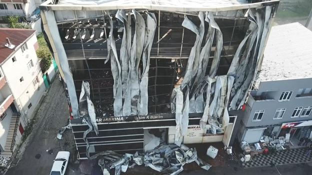 Kocaelide kozmetik fabrikasında yangın: 6 ölü, 7 yaralı
