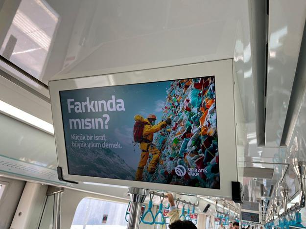 Atıkların zararlarına karşı Farkında mısın kampanyası