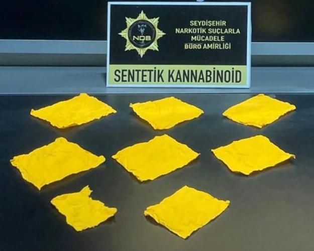 Yolcu otobüsünde uyuşturucuyla yakalanan şüpheli, tutuklandı
