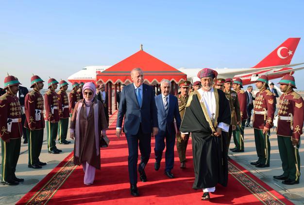 Cumhurbaşkanı Erdoğan, Ummanda