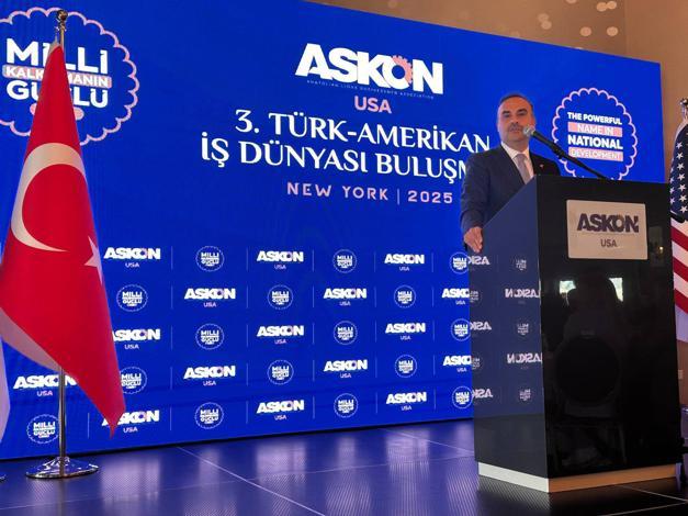 Bakan Kacır, ‘3’üncü Türk-Amerikan İş Dünyası Buluşması’ toplantısına katıldı