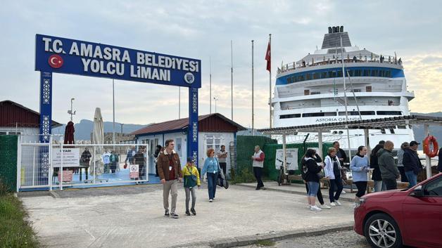 Amasraya kruvaziyerle 2 yılda 69 bin 940 Rus turist geldi