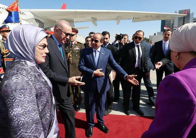 Cumhurbaşkanı Erdoğan, Mısır’da