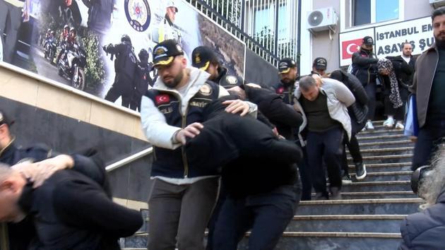 Bakırköyde 30 milyon dolarlık hırsızlık iddiası: 9 şüpheli tutuklandı