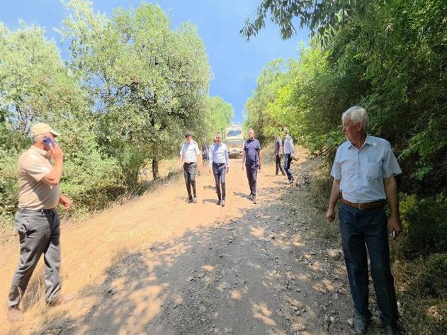 İnegöldeki orman yangını kontrol altına alındı