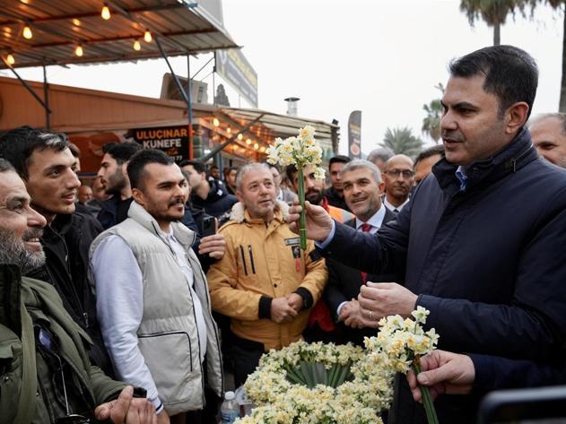 Bakan Kurum, Hatayda incelemede bulundu