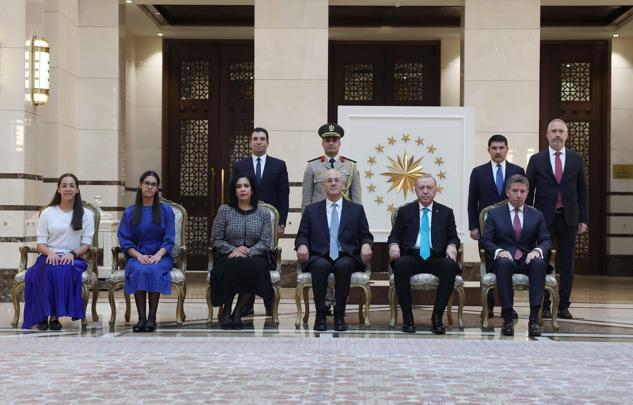 Cumhurbaşkanı Erdoğan, büyükelçilerin güven mektuplarını kabul etti