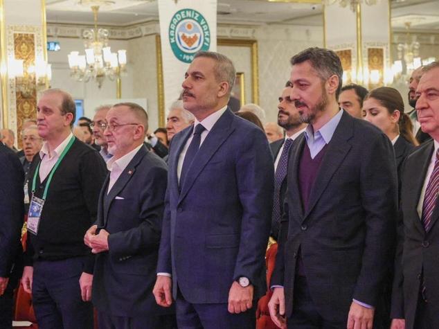 Bakan Fidan, Karadeniz Vakfı 19. Olağan Kongresine katıldı