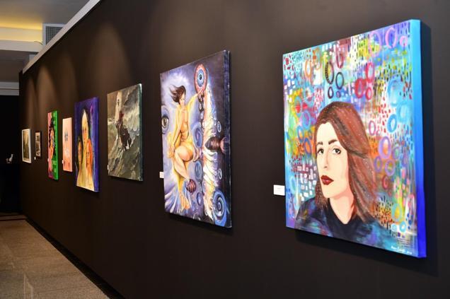 Türkiye’nin farklı yerlerinde görev yapan öğretmenler ‘Ben de Varım’ sergisinde buluştu