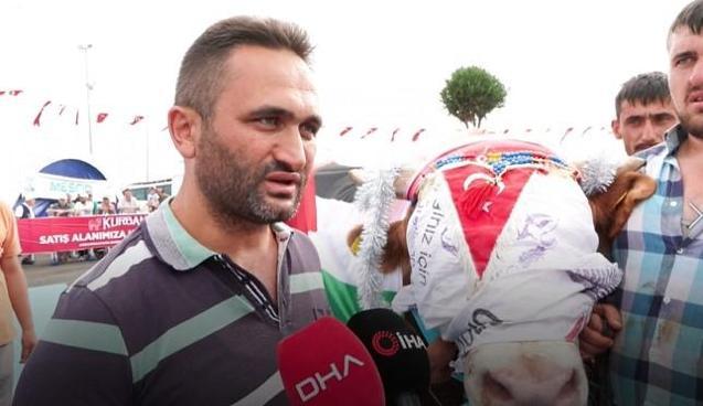 ‘En Güzel Kurban Yarışması’nda bin 60 kiloluk ‘Gazze’ isimli kurbanlık birinci oldu