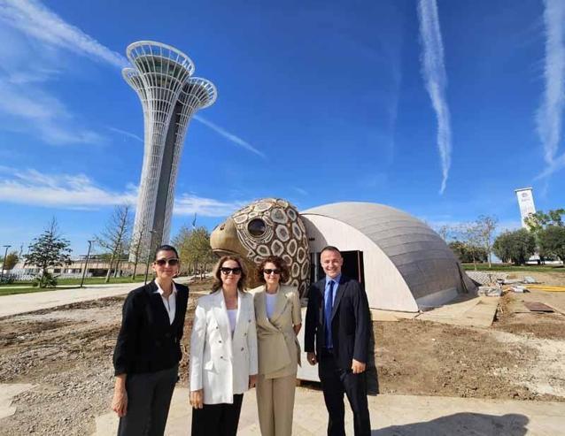 COP31in maskotu caretta caretta için pavilyon tasarlandı