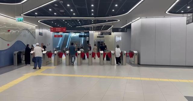 Gayrettepe-İstanbul Havalimanı-Halkalı Metro Hattı, 53 bin 396 yolcuyla rekor kırdı