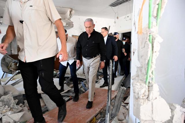 Netanyahu’dan vurulan bölgede inceleme paylaşımı