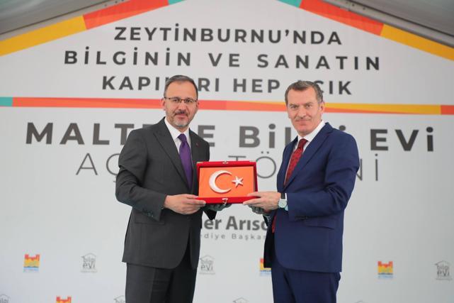 Maltepe Bilgi Evi Bakan Kasapoğlu’nun katılımıyla açıldı