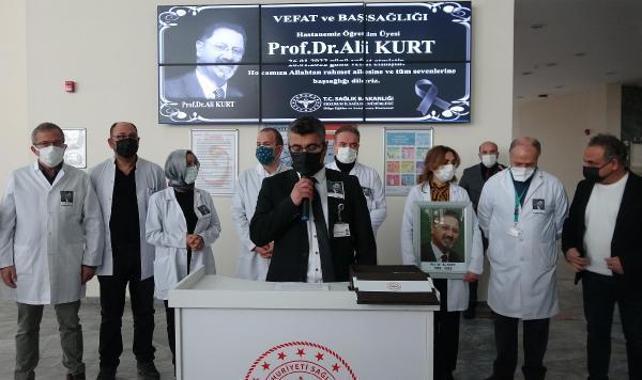 Görev yaptığı hastanede koronavirüs tedavisi gören profesör yaşamını yitirdi