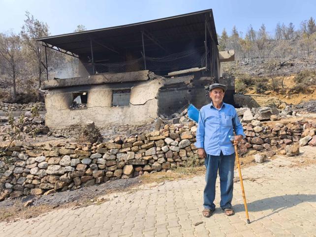 Mersindeki orman yangını 2nci gününde