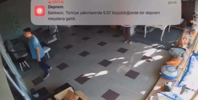 Balıkesirde 4.9 büyüklüğünde deprem