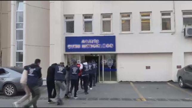 Başkentte 2 milyon liralık gasp; 7 gözaltı