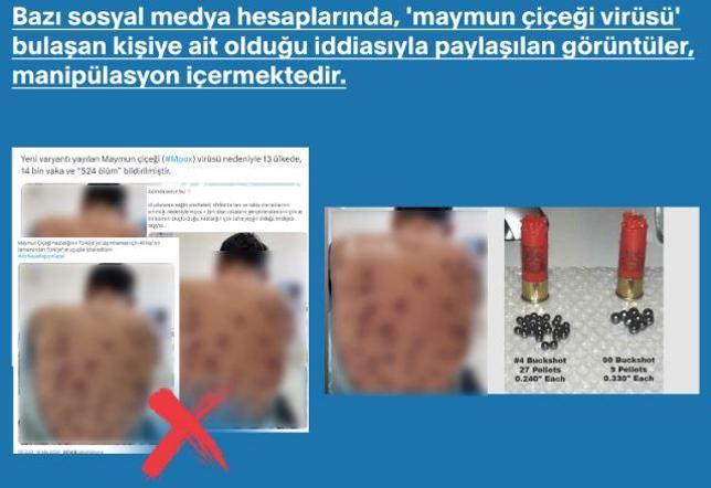 DMMden maymun çiçeği paylaşımlarına yalanlama