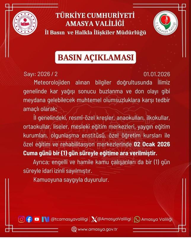 Öğrenciler çektikleri videoyla Vali Bakan’dan okulların tatil edilmesini istedi