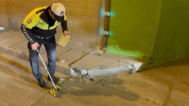 Bomonti-Dolmabahçe Tüneli’nde 2 araca çarparak takla atan astsubay öldü