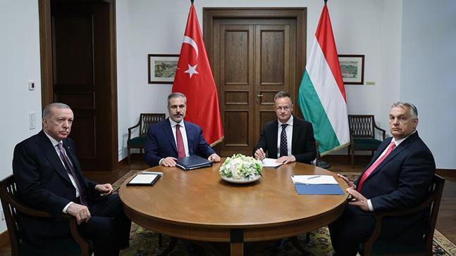 Cumhurbaşkanı Erdoğan, Macaristan Başbakanı Orban ile görüştü