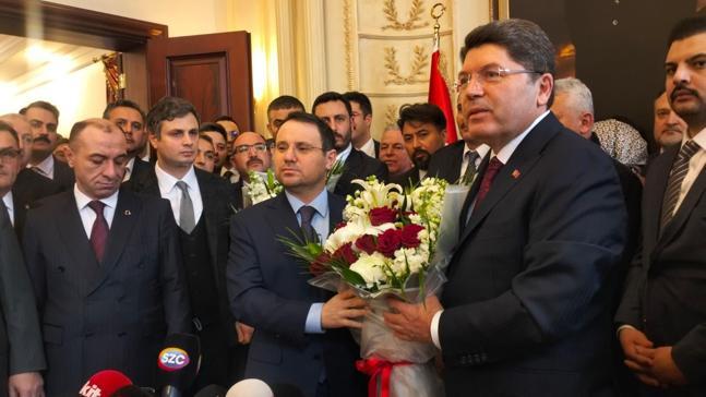 Akın Gürlek, Adalet Bakanlığı görevini devraldı