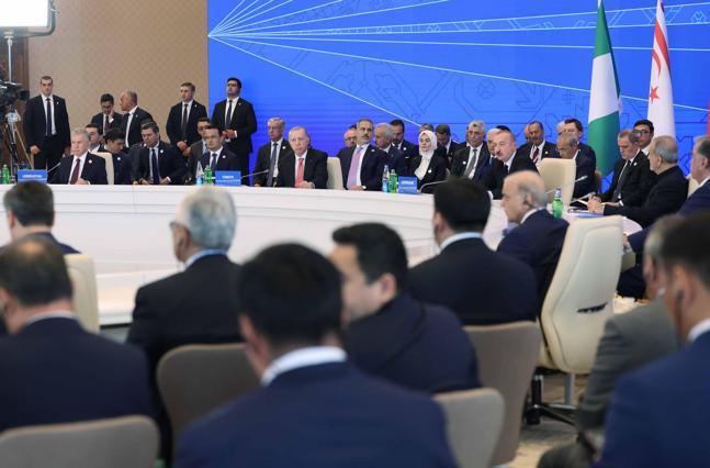 Ekonomik İşbirliği Teşkilatı 17nci Zirvesi Azerbaycanda başladı