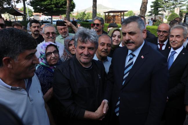 Bakan Çiftçi, Nevşehir’de
