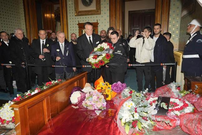 Beşiktaş Kulübü, Gazi Mustafa Kemal Atatürk’ü anma töreni düzenledi