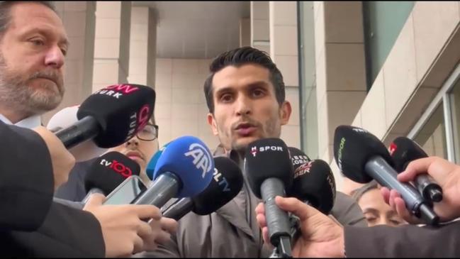 Beşiktaşlı futbolcu Necip Uysal İstanbul Adalet Sarayında suç duyurusunda bulundu