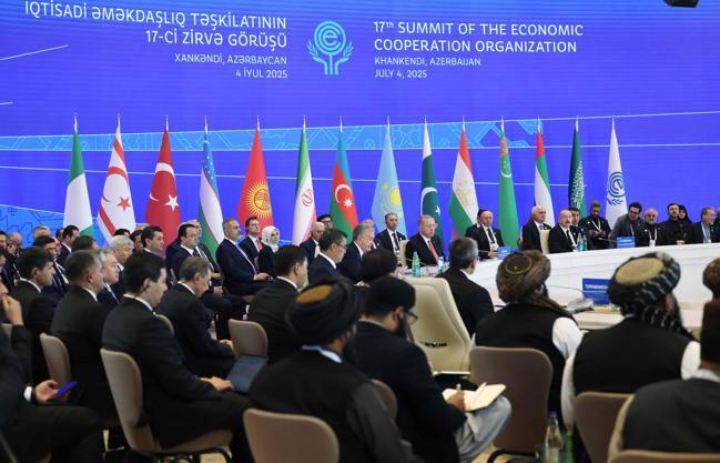 Ekonomik İşbirliği Teşkilatı 17nci Zirvesi Azerbaycanda başladı