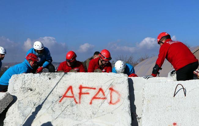 Tekirdağda 500 personelle deprem tatbikatı